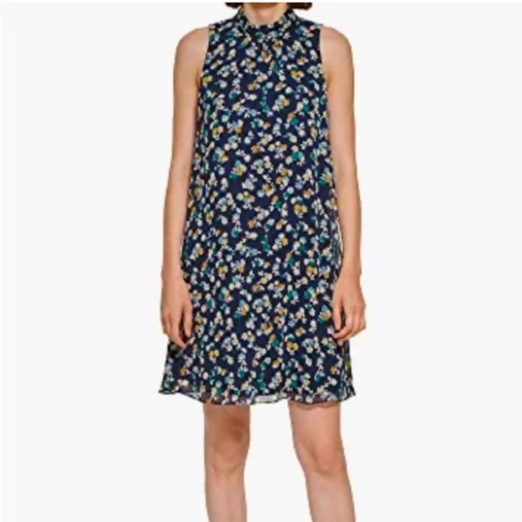TOMMY HILFIGER FLORAL TRAPEZE DRESS Size 8 - Picture 2 of 8